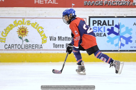 2014-11-23 Valpellice-Hockey Milano Rossoblu U12 3060 Luca Orlandi